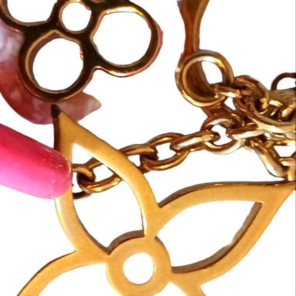 Louis Vuitton Portocre color line bag charm, key ring - Picture 4 of 16